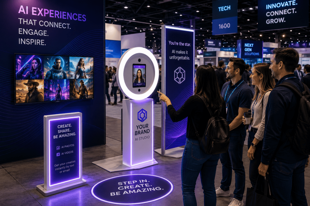 for trade shows, persona ai studio brand activactions