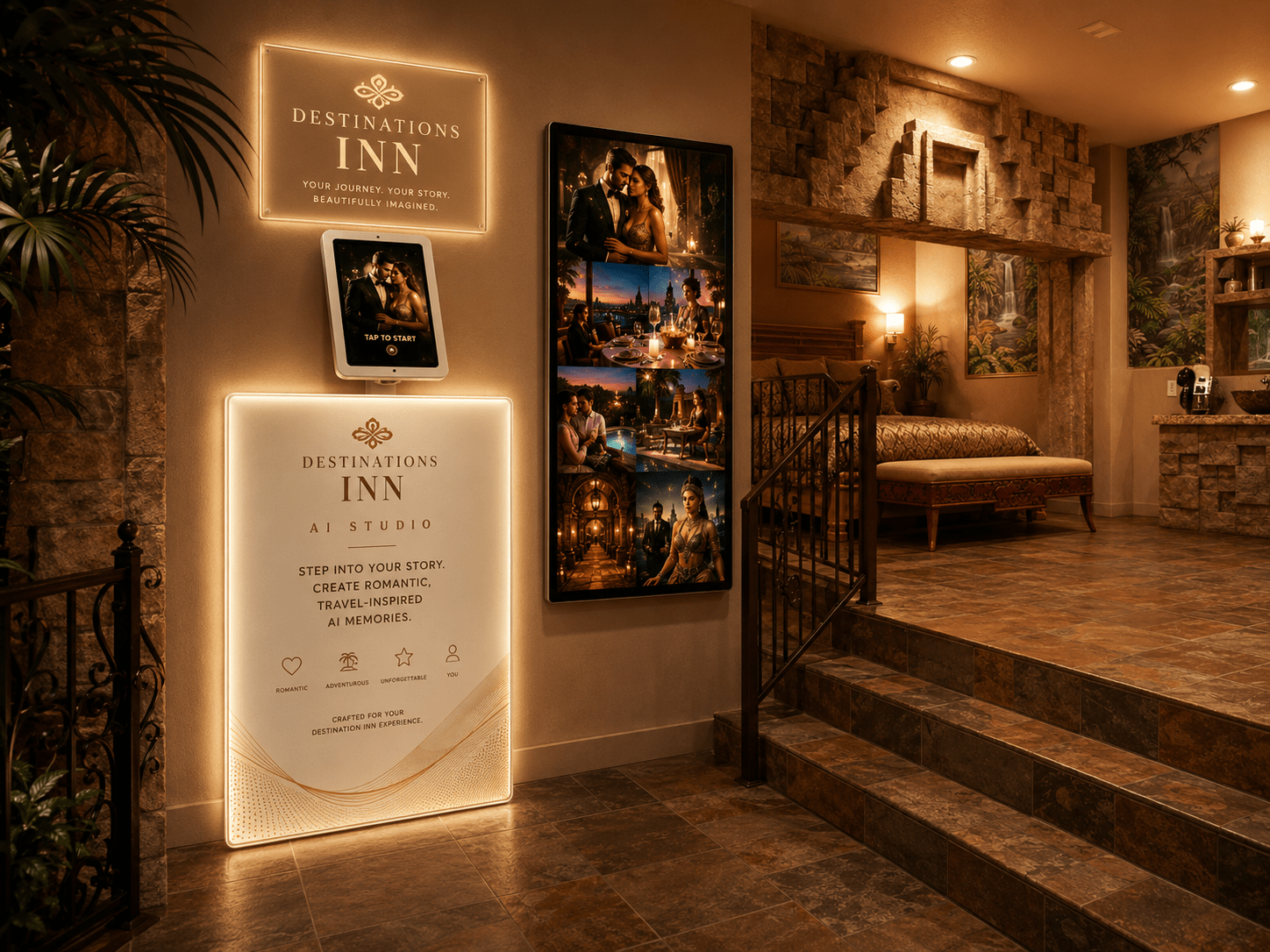 Persona AI Studio interactive guest experience for hotels restaurants and hospitality venues